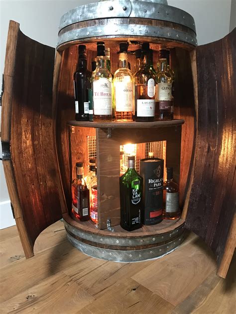 Choose between a large selection of wine coolers and cabinets, wine racks, wine barrels and wine furniture. I made a whisky cabinet out of an old wine barrel : whiskey