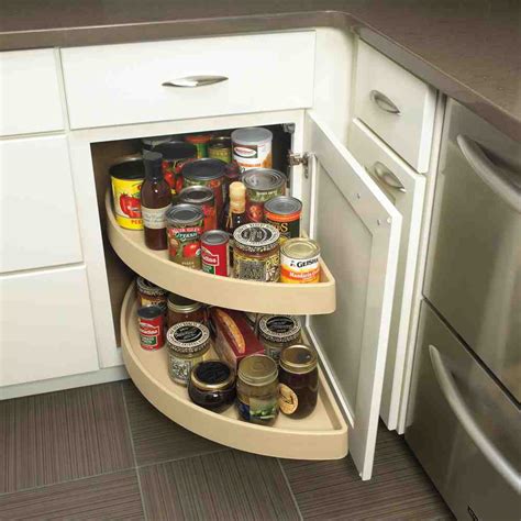 Also, you might decide to use a corner display or motorized shelves. Lazy Susan Cabinet: Why Choose For Your Kitchen? - Home ...