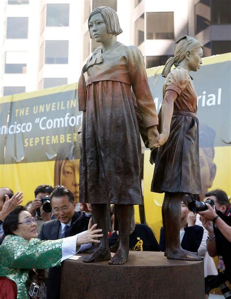 ‘comfort Women Statue Unveiled In Sf Chinatown