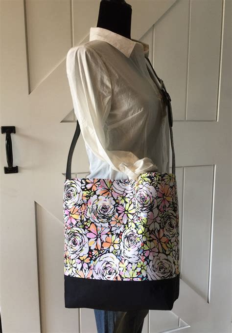 Upcycled Bag With Belt Strap Etsy UK