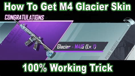 M4 Glacier Create Opening How To Get M4 Glacier In 1 Create Free M4