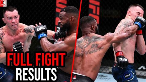Colby Covington Vs Tyron Woodley Ufc Vegas 11 Full Fight Results Youtube