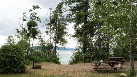 Blue Bay Campground On Flathead Lake Montana Crown Of The Continent