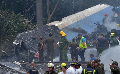 Cuba Plane Crash 3 Survivors In Cubas Worst Aviation Disaster In 3