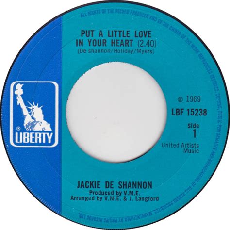 Jackie Deshannon Put A Little Love In Your Heart 1969 Vinyl Discogs