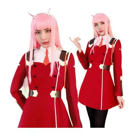 Anime Darling In The Franxx Zero Two 002 Outfit Dress