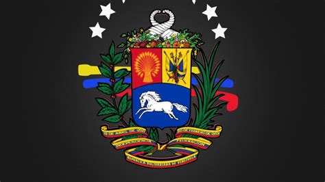 escudo y bandera de venezuela
