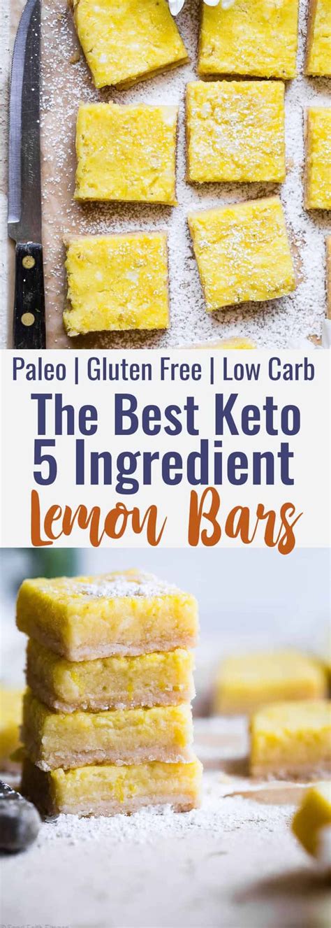 You will notice in this recipe it calls for more sweetener that you see in most of my recipes. Sugar Free Keto Low Carb Lemon Bars | Food Faith Fitness