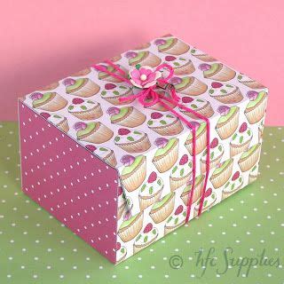 Hazel Fisher Creations Cupcakes And Roses Part Diy Gift Box Diy My
