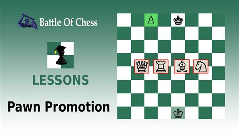 Pawn Promotion How To Promote A Pawn Battle Of Chess