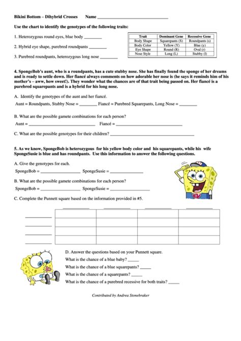 Afs was a file system and sharing platform that allowed users to access and distribute stored content. Spongebob Genetics Answer Key 3 - Genetics Practice ...