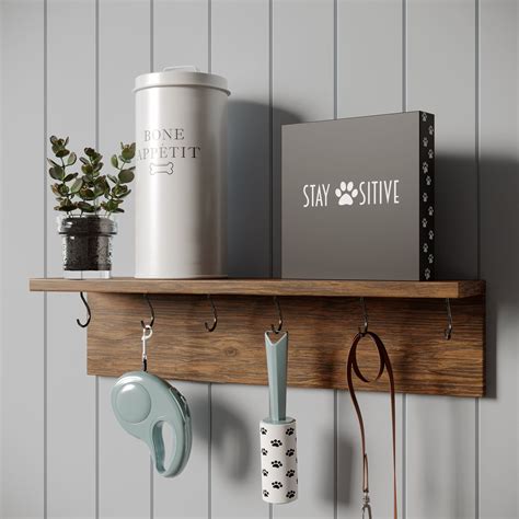 Barnyard Designs 8" x 8" 'Stay Positive' Cat and Dog Box Sign, Rustic