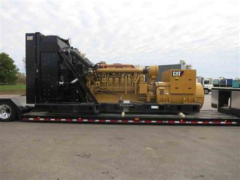 Caterpillar 3516e 2750 Kw Diesel Engine And Generator 17592 New Used