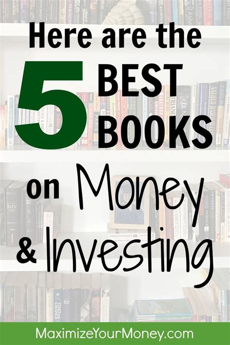 The 5 Best Books On Money And Investing Investing Books Personal