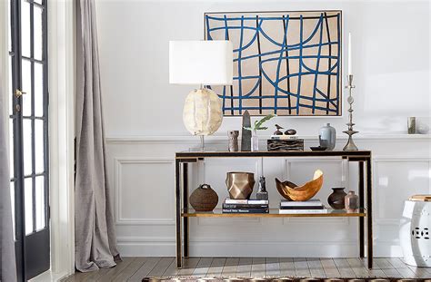 A Step By Step Guide To Decorating A Console Table