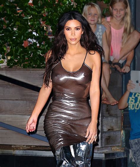 Kim Kardashians Hottest See Through Outfits From New York Fashion Week 2016