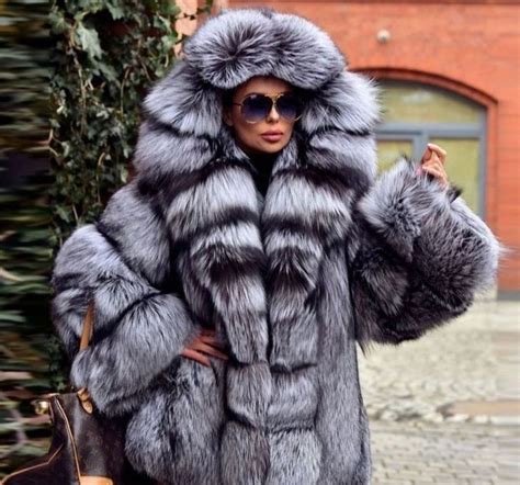 Fox Fur Jacket Fox Fur Coat Daria Sexy Fox Fur Coat Fashion Fabulous Furs Trendy Winter