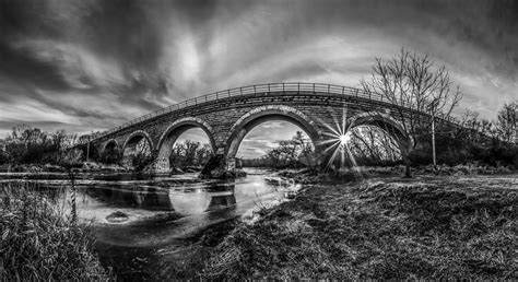 Tiffany Bridge Monochrome Photograph By Randy Scherkenbach Fine Art