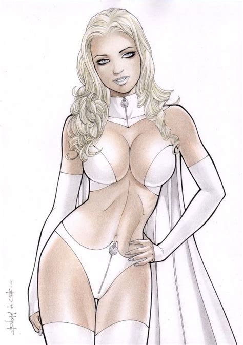 White Queen By Rubismar Da Costa Personajes Comic Súper