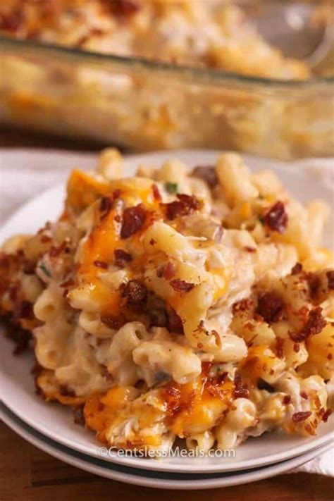 Chicken Mac And Cheese With Bacon The Shortcut Kitchen