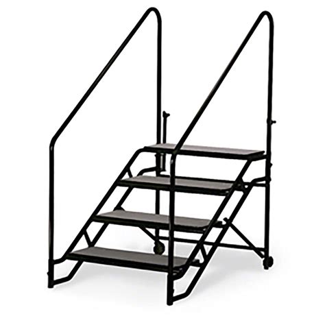 Midwest Folding St4 Fixed Stairs For 40h Mobilestage Stagedrop