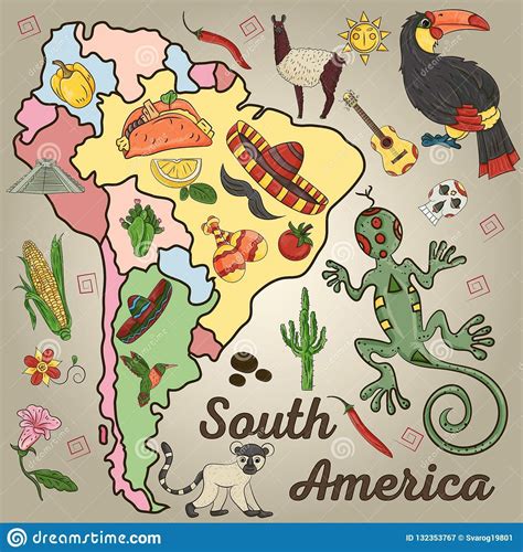The ahmad family kids are having an awesome time decorating their home! South America Map Coloring Page Awesome Color 4 Drawing ...