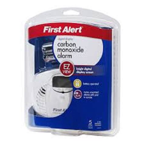 First Alert Carbon Monoxide Ez View Alarm Bunnings Warehouse