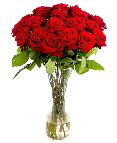 Roses Long Stemmed Red Flowers By Flourish