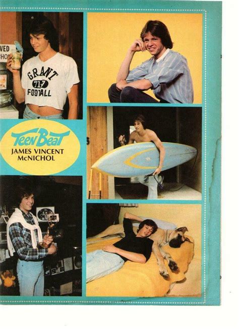 Jimmy Mcnichol Teen Magazine Pinup Clipping Teen Beat 1970s Shirtless In Bed Archives Teen