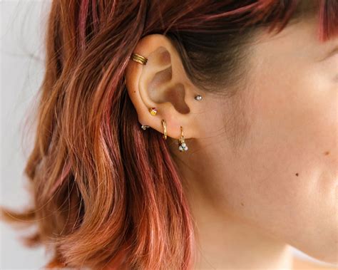 The Best Types Of Ear Piercings See Our Chart For Ideas