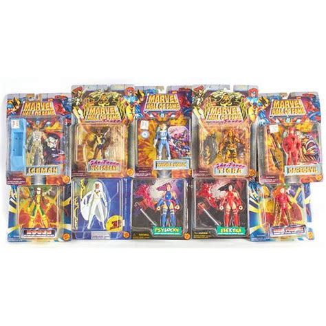 12 Toy Biz Marvel Hall Of Fame X Men Figures 1996 1997 For Sale At