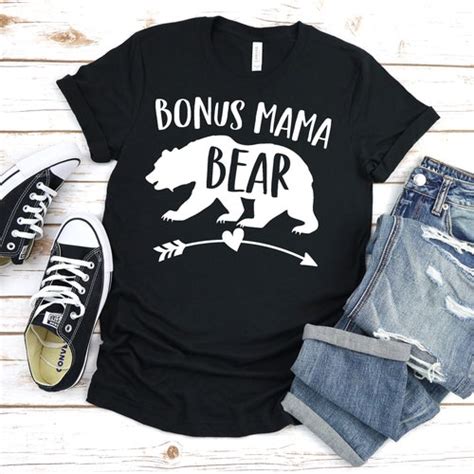 Badass Bonus Mom Tee Shirt For Stepmom T For Stepmother Etsy