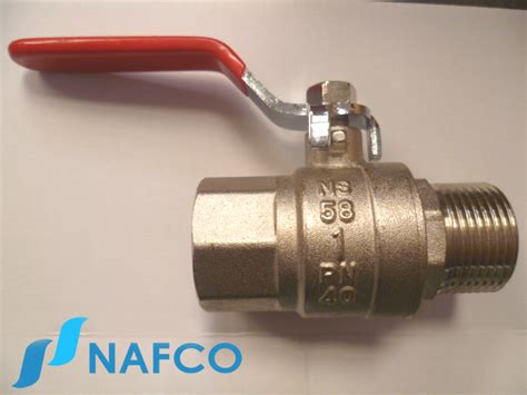 Nafco New Pn40 Full Bore Brass Ball Valve Ningbo Acro Fluid Control