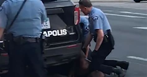 I Cant Breathe Officer Video Shows Minneapolis Police Pinning Down