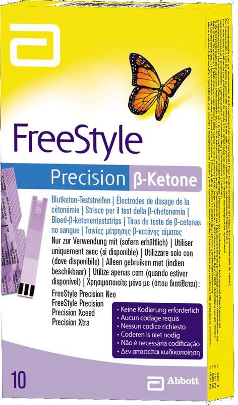 Kohlenhydrate sind immer die energiequelle nummer 1 für deinen körper. diabetes-forum.de // Details FreeStyle Precision ß-Keton