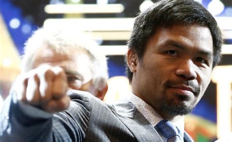 Manny Pacquiao Ex Boxer Philippine Icon Manny Pacquiao Makes