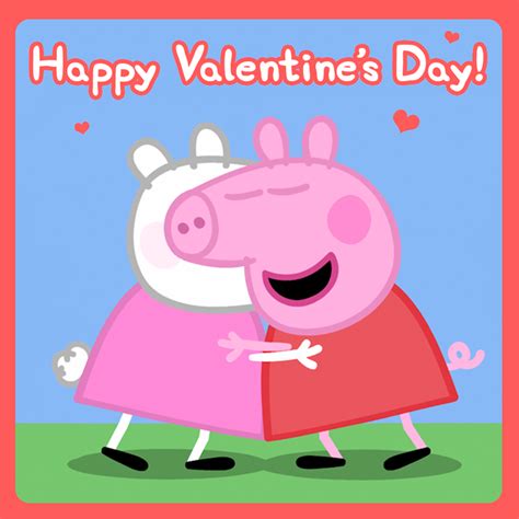 Peppa Pig Official Site In 2021 Happy Valentine Happy Valentines