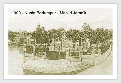 The mosque was built in the year of 1907 but was officially opened by the sultan of selangor two years later. w-perseKUTUan: Sejarah Kuala Lumpur