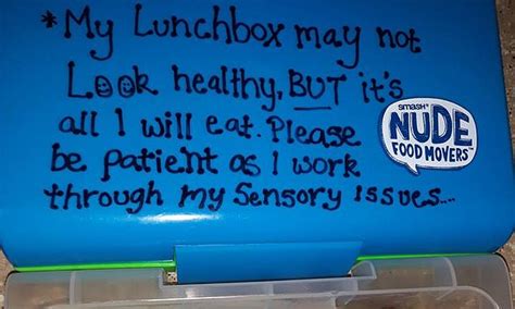Parents Now Forced To Write Notes On Their Kids Lunchboxes To Explain