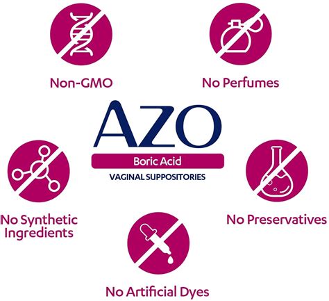 Mua Azo Boric Acid Vaginal Suppositories 30 Count Azo Dual