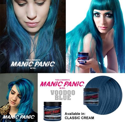 Manic Panic Voodoo Blue Classic Colores De Pelo Brillantes