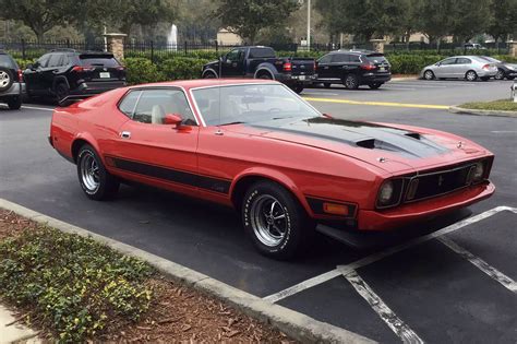 Sold 1973 Ford Mustang Mach 1 With Ram Air 351 And A Four Speed