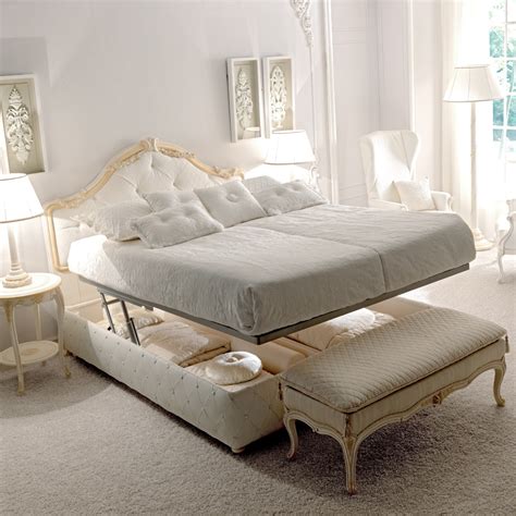 Italian Luxury Bed With Storage Juliettes Interiors