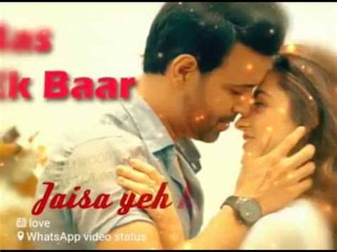 Download whatsapp for windows now from softonic: Bas ek baar tumko hindi song whatsapp video status ...