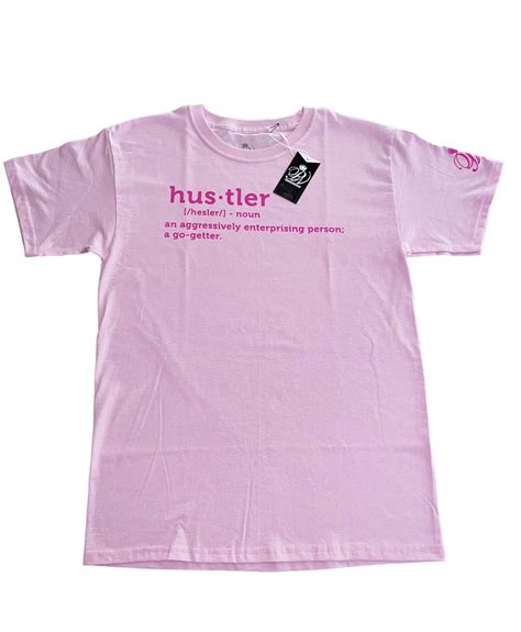 Phemales Hustler T Shirt Pink Fuchsia Phemale Wear Llc