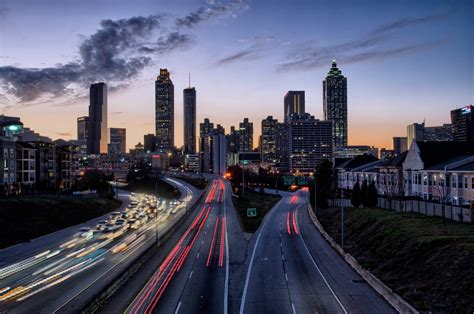 City Of Atlanta Wallpaper Wallpapersafari