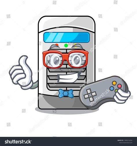 Gamer Air Cooler Isolated Cartoon Stock Vector Royalty Free