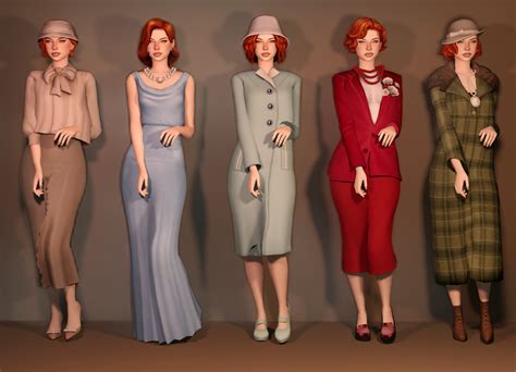 1930s Sims Cc Tumblr Gallery