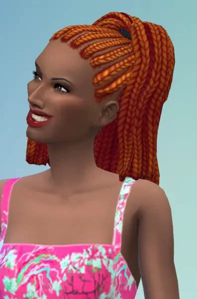 Birksches Sims Blog Higher Braids For Her Sims 4 Hairs