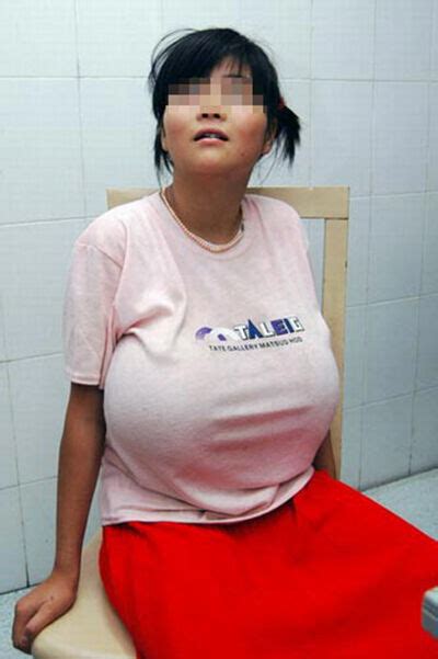 中国第一波霸：胸围11米乳房堪比足球